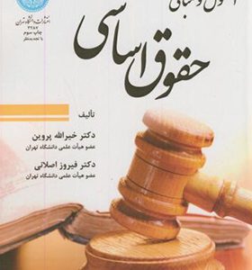کتاب اصول و مبانی حقوق اساسی