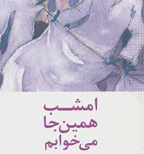 کتاب امشب همین جا می خوابم