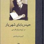 کتاب حیدربابا شهریار در آیینه زبان فارسی