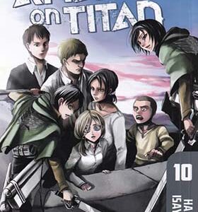 کتاب مانگا 10 Attack on Titan انتشارات کتابیار