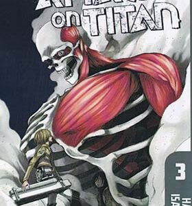کتاب مانگا 3 Attack on Titan انتشارات کتابیار