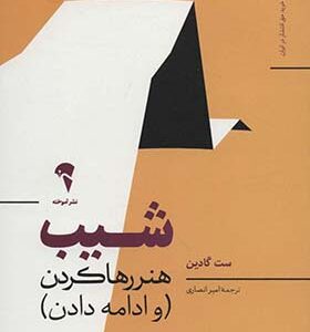 کتاب شیب هنر رها کردن و ادامه دادن اثر ست گادین ترجمه امیر انصاری انتشارات آموخته