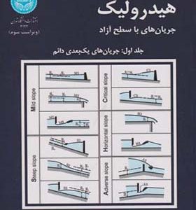 کتاب هیدرولیک جریان های با سطح آزاد جلد 1 اثر نصرت اله مقصودی انتشارات دانشگاه تهران