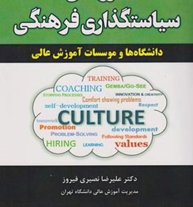 کتاب ارزیابی سیاستگذاری فرهنگی اثر علیرضا نصیری فیروز انتشارات آوای نور