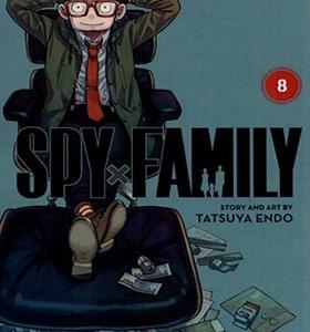 کتاب مانگا spy family 8