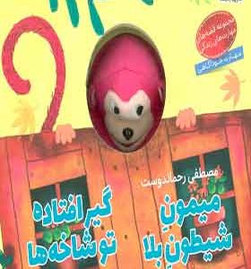 کتاب‌ عروسکی میمون شیطون بلا اثر مصطفی رحماندوست انتشارات پیام دوستی